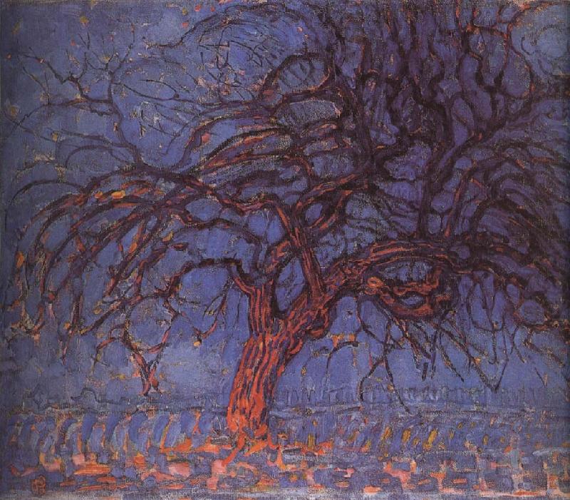 Red trees, Piet Mondrian